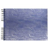 Exacompta - Album photos Japan 32x22 cm - 50 pages pour 150 photos Japan 10 x 15 cm - bleu