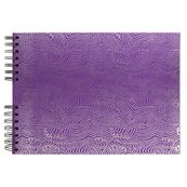 Exacompta - Album photos Japan 32x22 cm - 50 pages pour 150 photos Japan 10 x 15 cm - violet