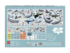 APLI kids - Endangered animals Ocean - puzzle - 200 pièces