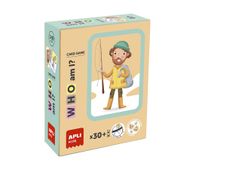 APLI kids - Display of 9 with 3 different games: Families, Who am I? and Find it first! - jeu de cartes