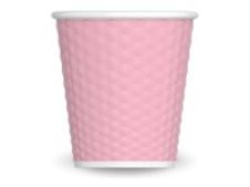 Les Artistes Timeless - Tasse en porcelaine nid d'abeille - 80 ml - rose