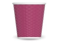 Les Artistes Timeless - Tasse en porcelaine nid d'abeille - 80 ml - mauve
