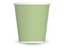 Les Artistes Timeless - Tasse en porcelaine nid d'abeille - 80 ml - vert pastel