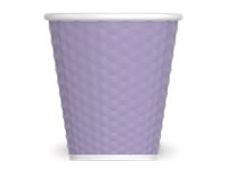Les Artistes Timeless - Tasse en porcelaine nid d'abeille - 180 ml - violet