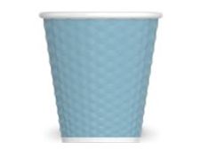Les Artistes Timeless - Tasse en porcelaine nid d'abeille - 180 ml - bleu clair
