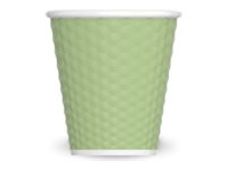 Les Artistes Timeless - Tasse en porcelaine nid d'abeille - 180 ml - vert pastel