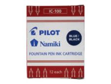 Pilot Namiki IC-100 - Recharge - noir bleuté - 12 pièces