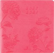 Agenda Summerside - 1 semaine sur 2 pages - 16,5 x 16,5 cm - corail - Oberthur