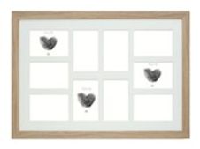 Deknudt S49BH1 - Cadre photo - Conçu pour : 10x 4x6 in (10x15 cm) - bois, verre, MDF - rectangulaire