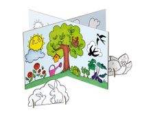 Graffy Nature, Décor - livre de coloriage / d'activités