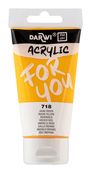 Darwi For You - Peinture acrylique - 75ml Jaune Indien