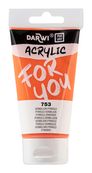 Darwi For You - Peinture acrylique - 75ml Vermillon Pyrrolo