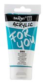Darwi For You - Peinture acrylique - 75ml Bleu turquoise