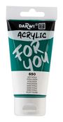 Darwi For You - Peinture acrylique - 75ml Vert Phtalo