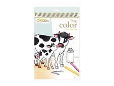 Graffy Color, Mum-Baby farm animals - livre à colorier (relié par spirale)