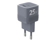 BIGBEN Connected - Adaptateur alimentation - CA / USB-C - GaN - 25 Watt - gris