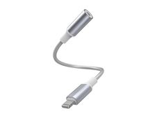 Force Power Lite - Adaptateur Lightning vers prise audio de 3,5 mm femelle - blanc