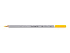 STAEDTLER karat aquarell - Crayon de couleur aquarellable - aquarelle - pour papier d'aquarelle - souple - jaune vif