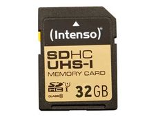 Intenso Premium - Carte mémoire SDHC 32 Go - bleu