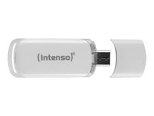 Intenso Flash Line - Clé USB 64 Go - USB-C 3.1 Gen 1 - blanc