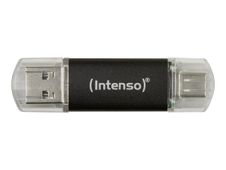 Intenso Twist Line - Clé USB 128 Go - USB 3.2 Gen 1 / USB-C - anthracite