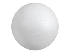 Rayher - Forme à décorer - ballon - 8 cm de diamètre - mousse de polystyrène