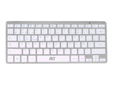 ACT AC5605 - Clavier - sans fil - Bluetooth 3.0 - AZERTY - Belge - commutateur : commutateurs à clé à ciseaux