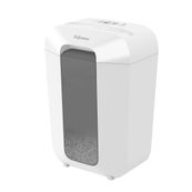 Fellowes Powershred LX70 - destructeur de documents coupe croisée - 11 feuilles - Corbeille 18 litres - blanc