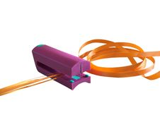 Peigne effrangeur pour bolduc