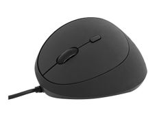 T'nB - Ratón vertical - ergonómico - zurdo - óptico - 6 botones - cableado - USB-A