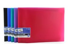 Office Box Supra - Libro de pantalla - 20 compartimentos - 40 vistas - para A3 Plus (327 x 460 mm) - apaisado - colores variados