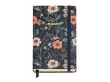 Miquelrius British Bloom - Journal de bord - 90 x 140 mm - 100 feuilles - ivoire - uni - carton rigide
