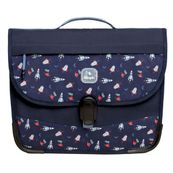 Cartable scolaire Léo - 38 cm - 2 compartiments - galaxy - Biopic