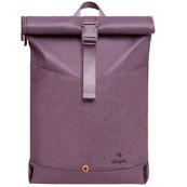 Roll Top Antoine - 45 cm - 1 compartiment - raisin - Biopic