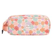 Trousse double entrée scolaire Juliette - 22 x 7 x 9 cm - disponible dans différentes couleurs - Biopic