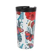 TAZA DE VIAJE 350 ML BUTTERFLY