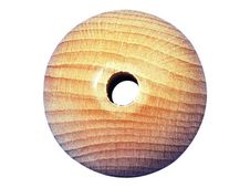 Rayher - Forme à décorer - ball with hole - 4 cm de diamètre - bois