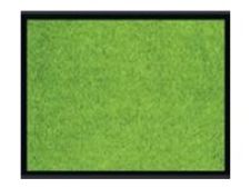 Tapis de sol RAINBOW - 90 X 60 CM - en polyamide et PVC - anis