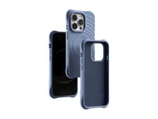 JAYM - Coque de protection pour téléphone portable - compatibilité avec MagSafe - polyuréthanne thermoplastique (TPU) - denim blue