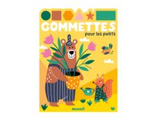 Ours et écureuil - Gommettes pour les petits