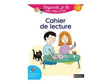 Cahier de Lecture - Regarde, je lis avec Mila et Noé - par Battut Eric, Gribouille Mary