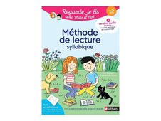 Méthode de lecture syllabique - Regarde, je lis avec Mila et Noé - par Battut Eric, Gribouille Mary