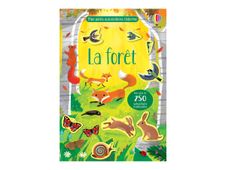 La forêt - Mes petits autocollants Usborne - par Young Caroline - livre d'activités