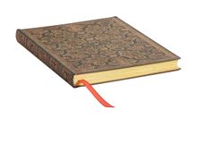 Paperblanks Flexis Le Gascon - Cahier de notes - 130 x 180 mm - 88 feuilles / 176 pages - uni - enigma - couverture noire