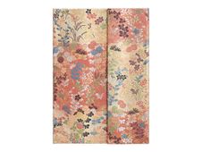 Paperblanks Japanese Kimono - Journal - 125 x 180 mm - 144 pages - ligné - kara-ori - couverture orange