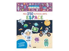 Espace - Mes tout premiers autocollants : 250 autocollants repositionnables pour enfants - Éditions Auzou