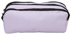 Trousse scolaire - 3 compartiments - violet - Maxi School