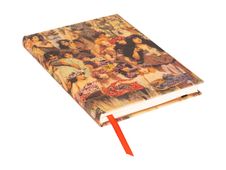 Paperblanks J. Paul Getty Museum Collection Lawrence Alma-Tadema - Journal - reliure piquée - midi - 120 x 180 mm - 144 pages - papier ivoire - uni - spring - couvercle multicolore