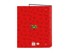 Super Mario - Archivador de anillas - ancho de la espina: 40 mm - Folio - para 265 x 330 mm - trick