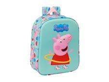 SAFTA - Mochila escolar - Kindergarten - 3D Peppa Pig